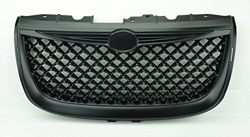 Chrysler 300M 99-04 Matte Black Bentley Style Mesh Front Bumper Hood Grill