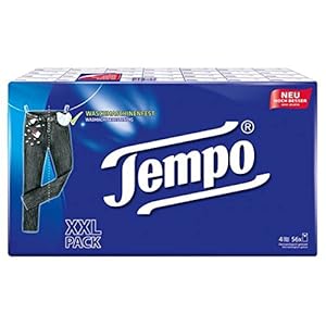 Tempo Zakdoeken klassiek “Cotton Touch”, 56 pakjes