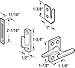 Prime-Line H 3553 Casement Window Lock, Brass Plated (Single Pack)