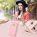 Galaxy Note 9 Case, Slim & Flexible Soft TPU Shockproof Cases for Samsung Note9, Ulta-Thin Full Body Cover, Protective Bumper for Note 9 Cell Phone, 2018 Hard Rugged Heavy Duty Protection (Pink)