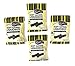 Darrell Lea Original Soft Eating Liquorice, 7 oz Bags in a BlackTie Box (Pack of 4)