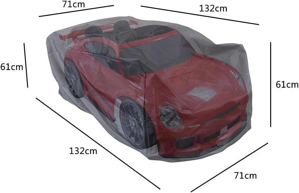Tonhui Car Toy Cover, Ride-On Car Cover for Kids Electric Vehicle - Universal Fit, Water Resistant, Snowproof - Outdoor Wrapper - Image 3