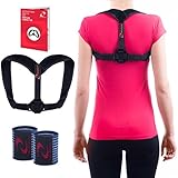 Hexaforms Back Posture Corrector for Women & Men - Effective and Comfortable Posture Brace for Slouching and Hunching - Clavicle Support for Upper Back & Shoulder Pain Relief - Medical Problems