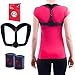 Hexaforms Back Posture Corrector for Women & Men – Posture Brace for Upper Back and Shoulder Pain - Clavicle Brace - Effective and Comfortable Back Brace Support for Medical Problems