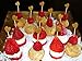 Gold Heart Appetizer or Sandwich/Swizzle Sticks - 3 1/2