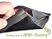 Neck Wallet w/RFID Blocking- Concealed Travel Pouch & Passport Holder (Neck Black)