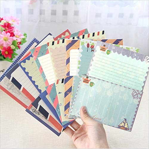 SCStyle 32 Cute Lovely Kawaii Special Design Writing Stationery Paper with 16 pcs Envelopes - Thumbnail 6