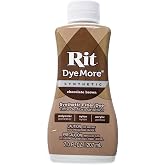 Rit DyeMore 7 Oz. Synthetic Liquid Fiber Dye for Clothing, D&eacute;cor, and Crafts &ndash; Chocolate Brown (1 Pack)