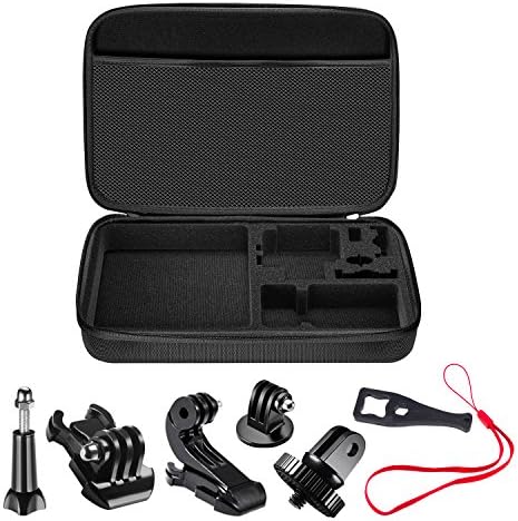 Followsun Large Carry Case for GoPro Hero 8 7 6 5 4 Session 3+ 3 2 1, Camera and Accessories Storage Case for Action Camera DJI OSMO Pocket AKASO Campark APEMAN Crosstour Sjcam Yi Victure