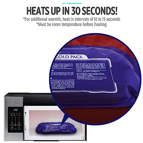 Ice Pack, 2 Reusable Hot and Cold Ice Packs for Injuries, Joint Pain, Muscle Soreness and Body Inflammation - Reusable Gel Wraps - Adjustable & Flexible for Knees, Back, Shoulders, Arms and Legs
