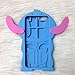 iPhone 6s Plus Case, iPhone 6 Plus Case, Cute 3D Cartoon Lovely Lilo Stitch Movable Ear Flip Soft Gel Rubber Silicone Protection Skin Case Cover for iPhone 6s Plus/iPhone 6 Plus (Blue)