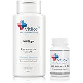 Vitilox&reg; Vitiligo Rejuvenating Cream and Vitamins