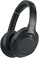 Sony WH1000XM3 Noise Cancelling Headphones, Wireless Bluetooth Over the Ear Headset – Black (2018 Version)
