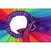 Jastore Girls Layered Rainbow Tutu Skirt Dance Dress Ruffle Tiered Clubwear