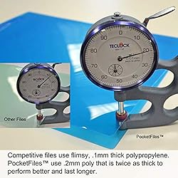Ultimate Office PocketFile™ Clear Poly Document