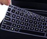 Keyboard Cover for HP Envy x360 2-in-1 15.6" Laptop / 2019 2018 HP Pavilion 15.6/2019 HP 17 17.3" Laptop/ 2019 2018 HP Envy 17.3" 17t 17M 17-BS 17-BW 17-ar050wm Protective Skin, Black