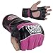 Combat Sports Pro Style Grappling MMA Gloves, Black, Small