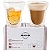 Jecobi Double-Wall Insulated Coffee Mug Glass Tea Espresso Cups Set of 2 - 8.5-Ounce