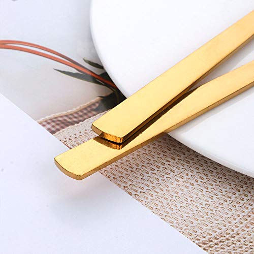 BUY&USE 8 inch Dinner Knives Table Dinner Knife for Restaurant Catering, Commercial Quality Silverware Flatware Set Pack of 12 - Thumbnail 4