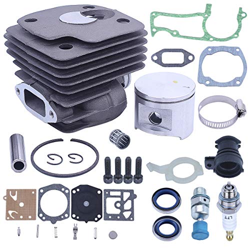 52mm Zylinder Kolben Bausatz für Husqvarna 372XP 371 365 362 375K GroÃe Bohrung Serie Ersatzteile 503 93 93 72 – Bild 3