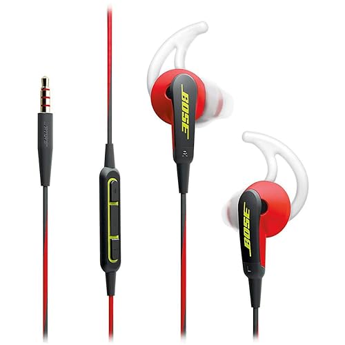 Bose SoundSport In-Ear Headphones w/Mic (Apple) (Red) in Oman