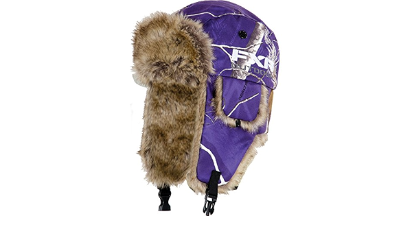 FXR Aviator HAT: Realtree AP Purple L 