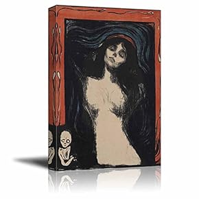 Madonna by Edvard Munch Print Famous Painting Reproduction