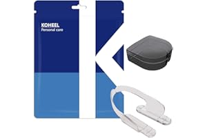 KOHEEL Adjustable Mouth Guard for Teeth Grinding and Clenching, Comfort-Fit Night Guard, One Size Fits All, Stop Bruxism Dental Guard (12 Count)
