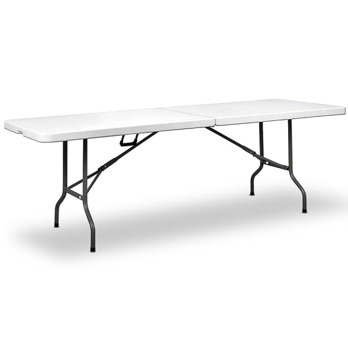 Folding Trestle Table Portable Foldable Trestle 2.4 Meters 8 Ft Carry