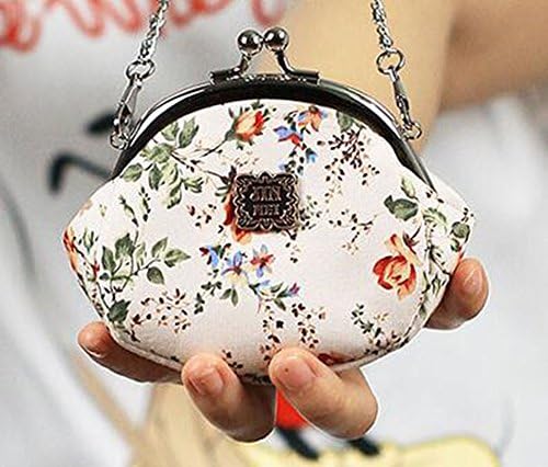 Hflove Korean Style Girl's Cute Cartoon Canvas Small Coin Purse (pattern 26)