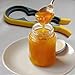 Color Cuisine Jar and Twist Off Bottle Opener (Yellow/Grey)