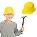 Novelty Place Construction Party Hats - Dress Up Soft Hats for Kids and Adults (Pack of 24)