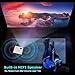 Projector, YABER Portable Projector with 5000LUX 60,000 HRS LED Lamp Life, 1080P and 200” Supported, Full HD Mini Movie Projector Compatible with Smartphone/Fire Stick/TV/PS4 Ideal for Home Theaterthumb 3