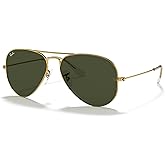 Ray-Ban RB3025 Classic Polarized Aviator Sunglasses