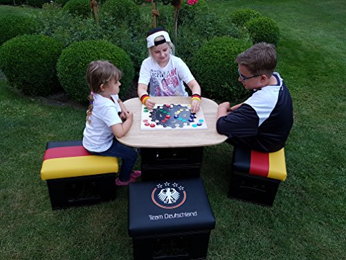 BierEx Black Friday Premium Bierkastenaufsatz Bierkisten Tisch Bierkasten Stehtisch Bierkisten Aufsatz Bistrotisch… – Bild 6