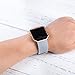 AIUNIT Compatible Fitbit Blaze Band Frame, Replacement for Fitbit Blaze Small Bands Accessories Wristband Sport Strap for Fitbit Blaze Smart Tracker Women Men(Gray Band & Gold Rose Frame)