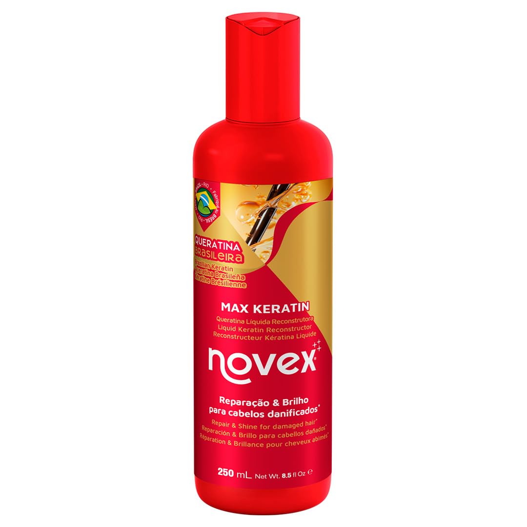 Novex Novex Max Concentrated Liquid Brazilian Keratin, 250 Milliliter