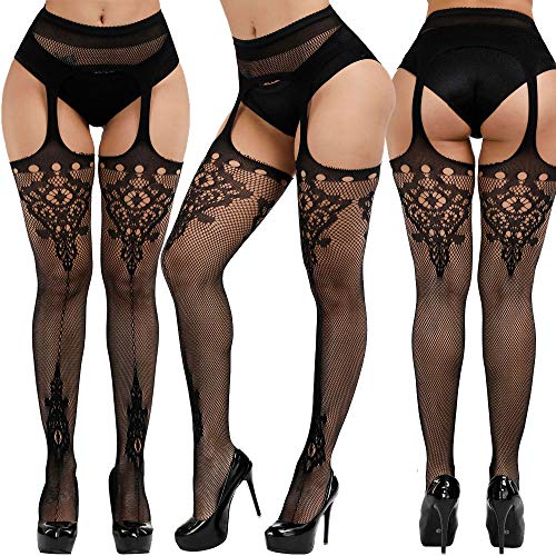 Confezione-da-5-stili-da-donna-sexy-lingerie-maglia-Babydoll-Stretch-pigiameria-collant-calze-regalo-per-fidanzata