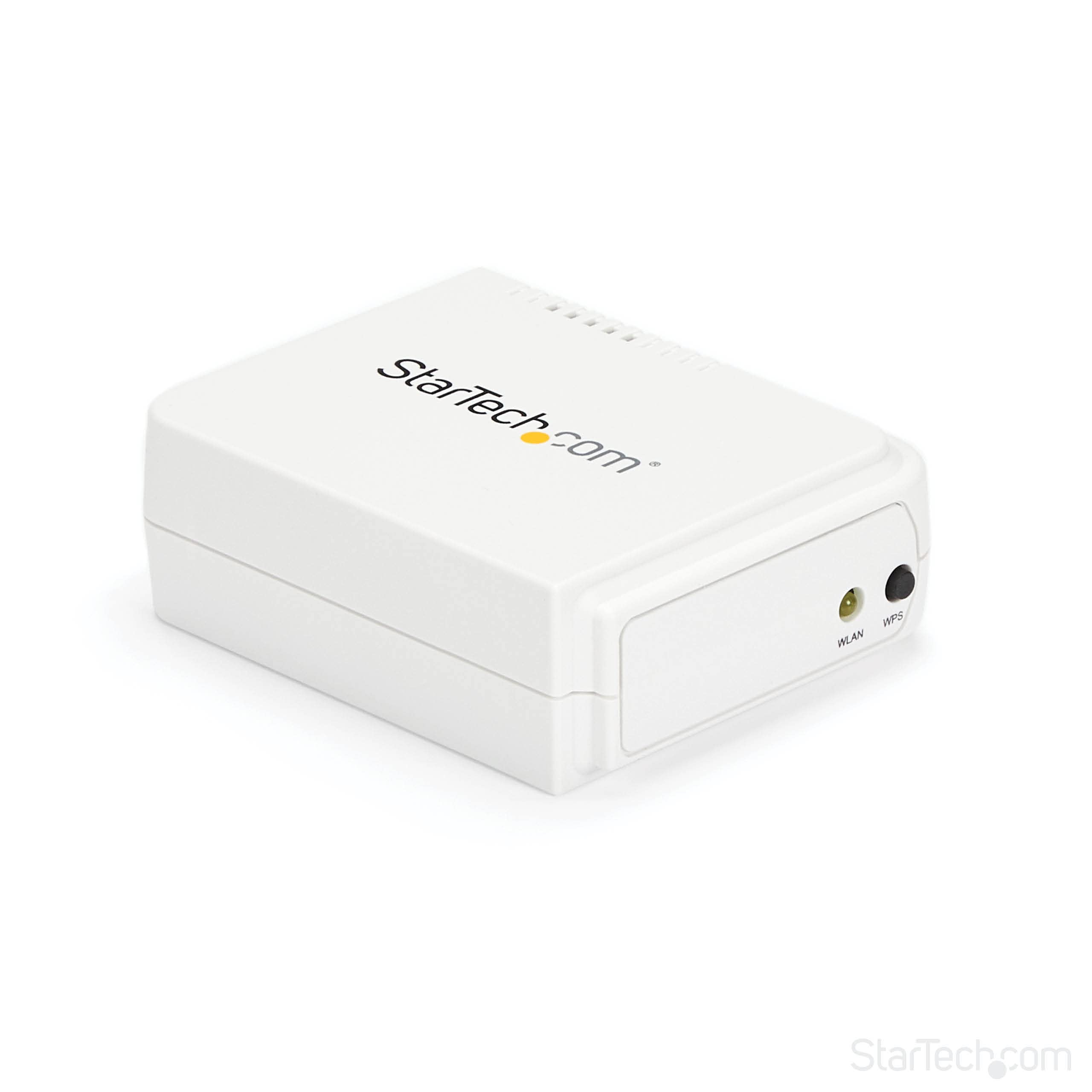 StarTech.com 1 Port USB Wireless N Network Print Server with 10/100 Mbps Ethernet Port - 802.11 b/g/n - Wireless USB 2.0 Print Server (PM1115UWEU)