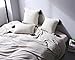 OJIA Boho Lumbar Decorative Throw Pillow Cover, Woven Tassels Cushion Case Minimalist Neutral Collection Accent Cushion Cover for Farmhouse Bed Sofa Living Room Bedroom (12 x 20 inch, Cream White)
