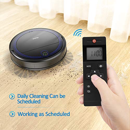Robit Robot Vacuum, Power Suction 2Kpa (Slim V7S Pro) - Robotic Vacuum Cleaners, Quiet, Auto Charging, Pet Hair Cleaners for Hard Floors, Carpet