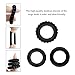 Silicone Cock Rings Sex Toys – Adorime Premium Stretchy Penis Ring Sex Things for Men and Couples (4 Piece Set)