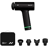 Hyperice Hypervolt 3 Percussion Massage Gun Heated Head Premium Carry Case | Loosen Tight Muscles | Five Speed Control Settings | Quiet Performance | Heated Head | Pressure Sensor Tech | 4 Hour Battery