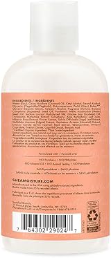 Shea Moisture Coconut Hibiscus Curl Style Milk 237ml Frizz Definition Hydration view 2