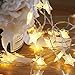 HuTools Twinkle Star Lights 16.5Ft 50 Star LED Lights Fairy Lights Battery Operated String Lights for Bedroom Star Lights for Patio Outdoor Decor Teepee Lights for Tent, Warm White