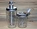 Stainless Steel Toothbrush Holder Lid for Mason, Ball, Canning Jars (Single Lid, Wide Mouth)