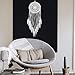 Ricdecor Dream Catcher Wall Hanging car Hanging Decoration Ornament Boho Dream Catchers for Home (White)