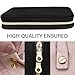 CREATIVE DESIGN Jewelry Organizer, Travel Jewelry Organizer Storage Bag Holder for Earring, Rings, Necklace,Bracelet,Watch and More