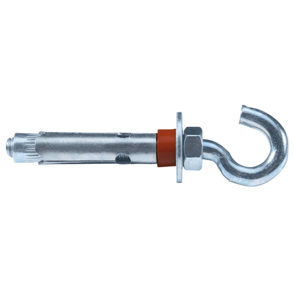 Fischer 45775 Metal Anchor H (Pack of 50), FSL Open Hook M8 x 60 D10