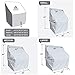 Leader Accessories Heavy Duty Waterproof Boat Center Console Cover (Grey, Large: 45